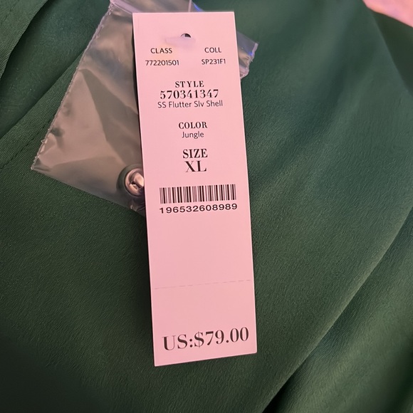 Amazon color XL WHBM Flutter Sleeve top in XL
NWT - Picture 2 of 5